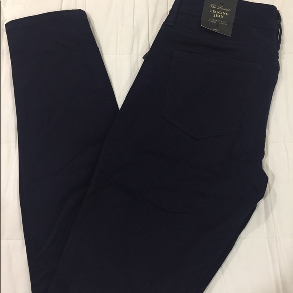 NWT Rare Navy Blue Legging Jean Sz 8 The limited - Picture 1 of 4